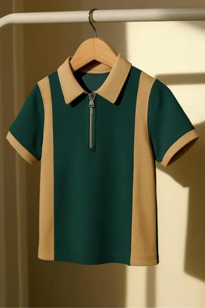 Men checkered t shirt